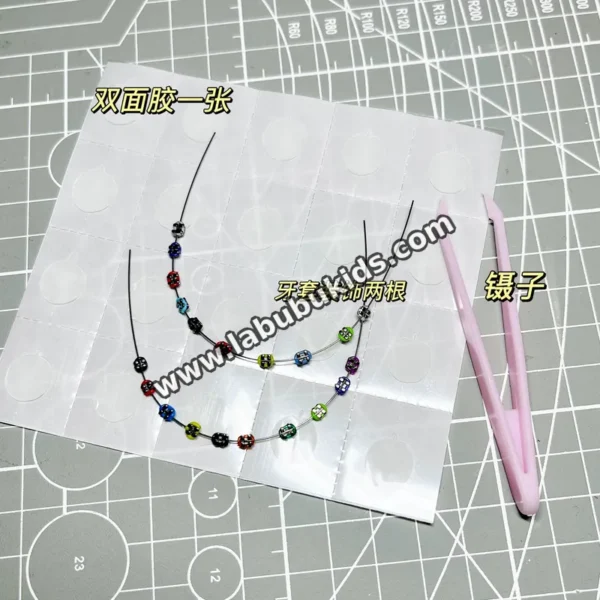Steel teeth braces